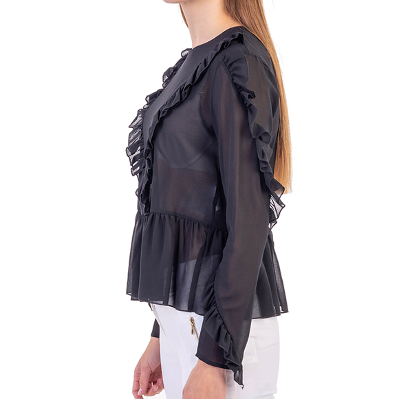 Elmas Phil Blouse Women size XS Black - Picture 3 of 5